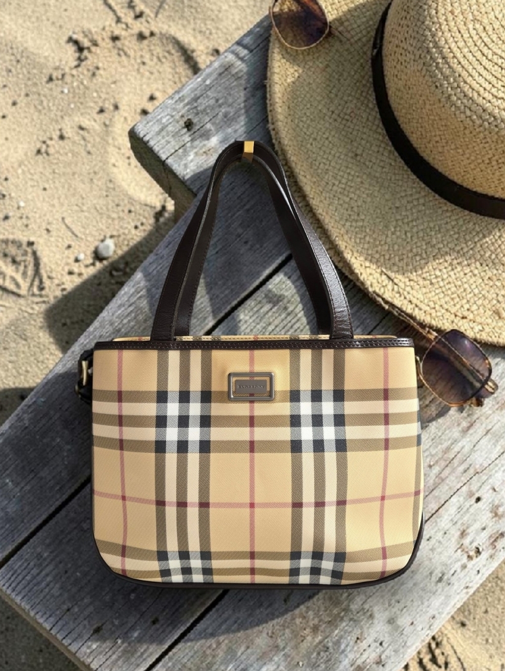 Burberry Novacheck Vintage Y2k Purse Bag